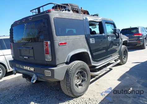 2005 Hummer H2 Suv из США, поврежденный, VIN 5GRGN23U35H117914